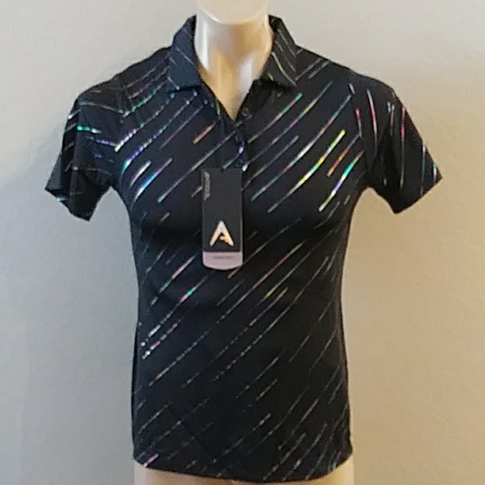 NWT - Antigua women's Desert Dry Golf Shirt. Small - Picture 2 of 3